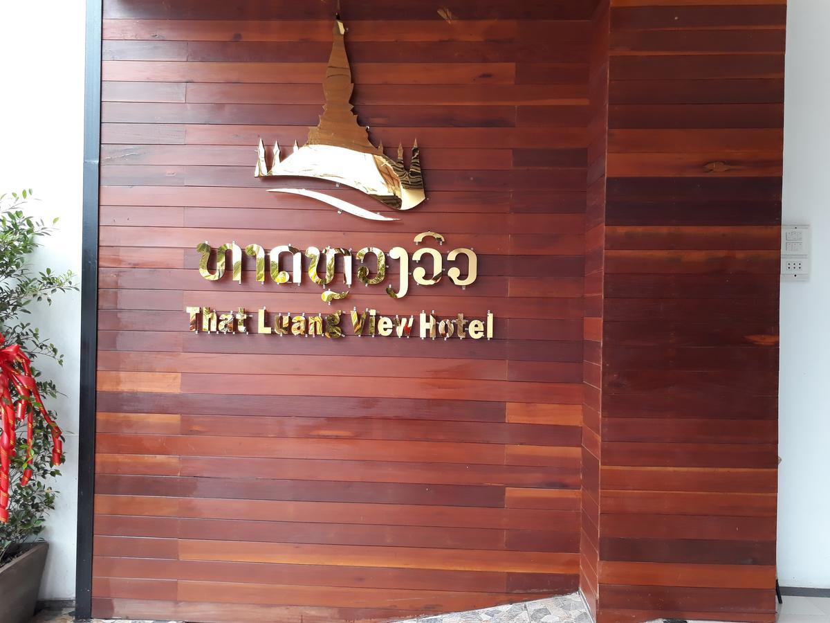 Thatluangview Hotel Vientiane Exterior foto